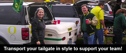 Hitch Cargo Carrier for Tailgating