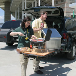 StowAway Tailgate Hitch Rack