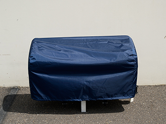 StowAway Cargo Carrier with cover stored outside