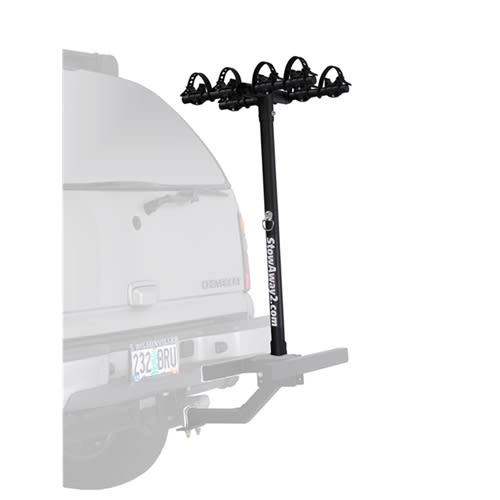 StowAway Bike Rack Post mounts directly to StowAway SwingAway or Fixed Frame
