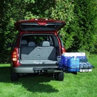 Hitch Cargo Rack with net