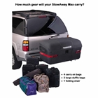 StowAway MAX Cargo Carrier mounted on SUV with SwingAway Frame