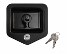 Post-style lock comes with an entire new latch and stowaway cargo box keys
