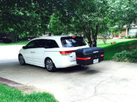 Honda Odyssey with StowAway MAX Hitch Cargo Carrier